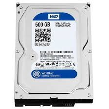 500GB WD HARD DISK .