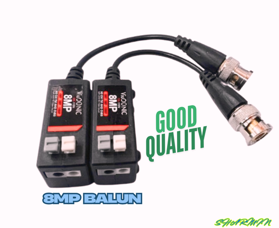 8MP VIDEO BALUN . CCTV VIDEO BALUN. 4MP,3MP,1080P