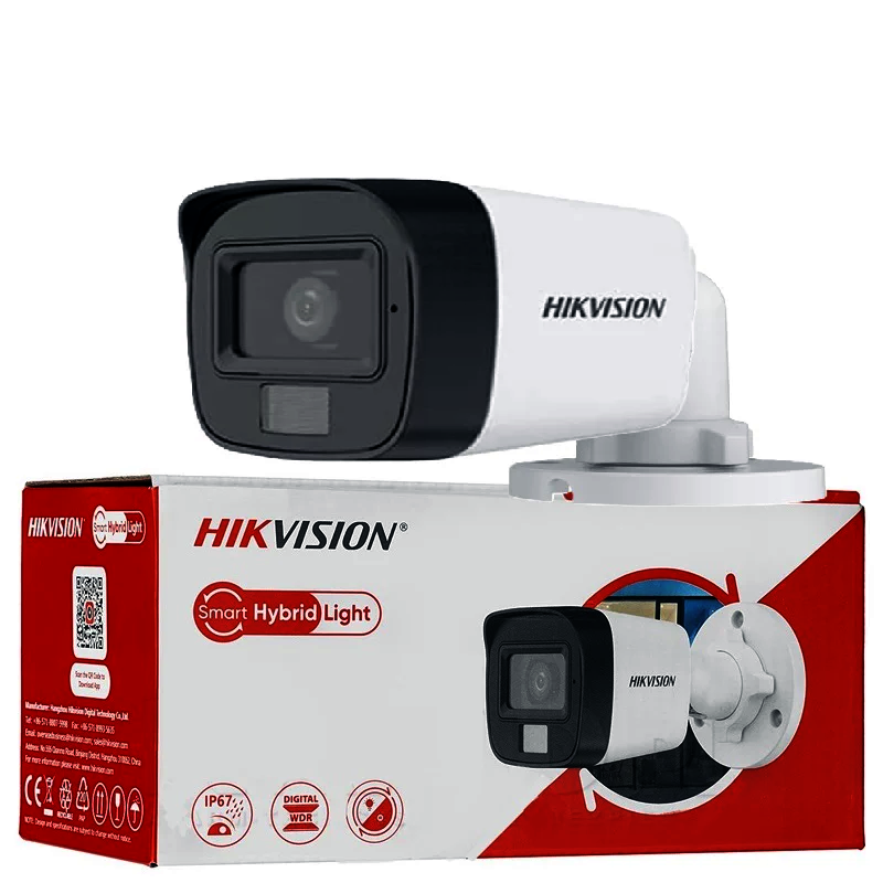 DS-2CE16K0T-LFS 3K Smart Hybrid Light Audio Fixed Mini Bullet Camera