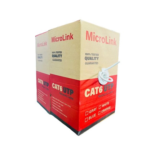 Microlink Cat 6 UTP Network Cable Accurate Miter