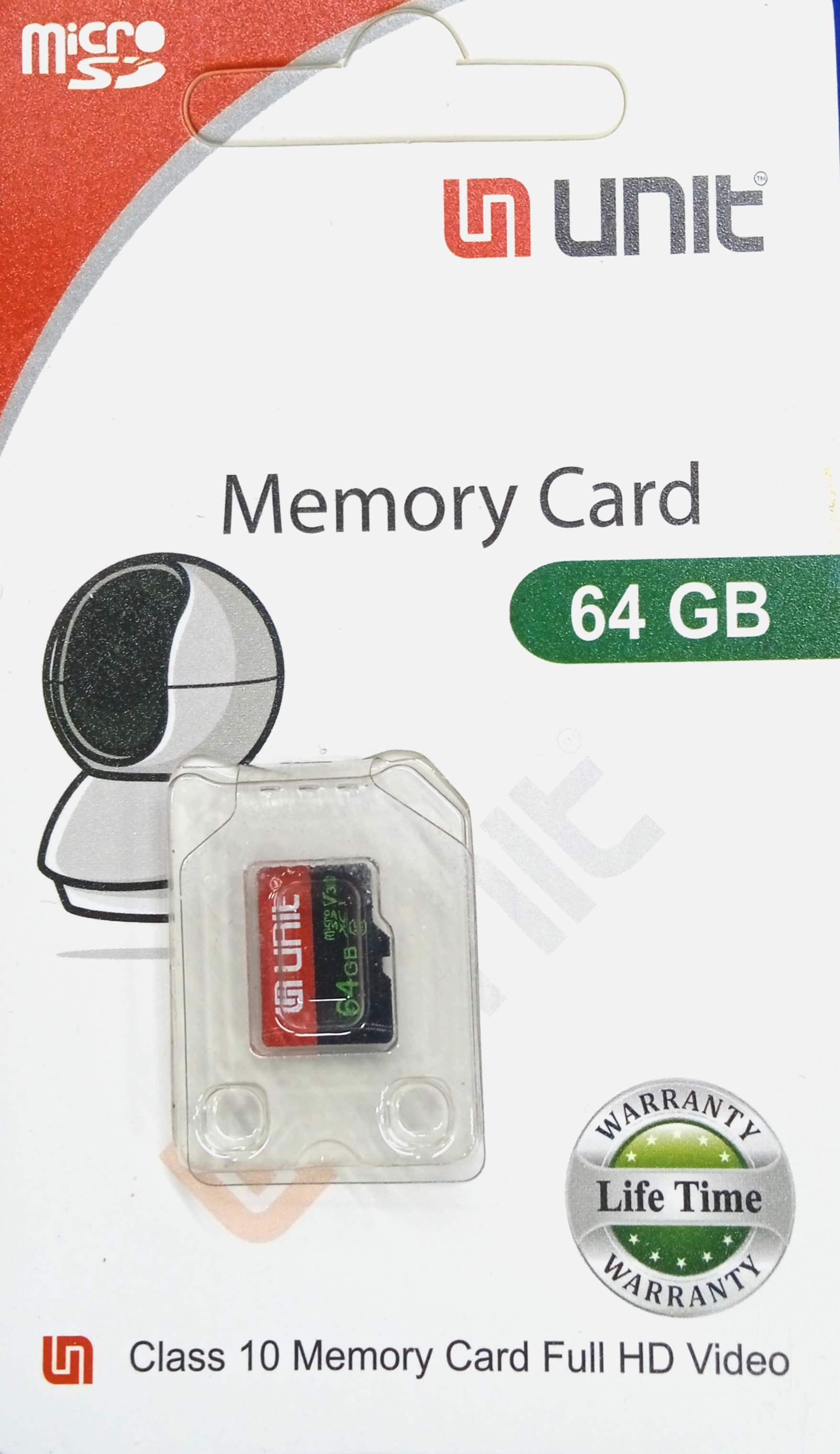 Unit 64GB memory . IP CAMERA MEMORY CARD.